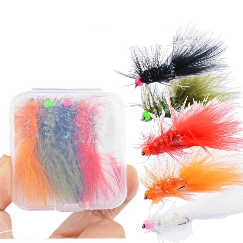 Fishing Lure Spinnerbait - 5 unidades de moscas de pesca