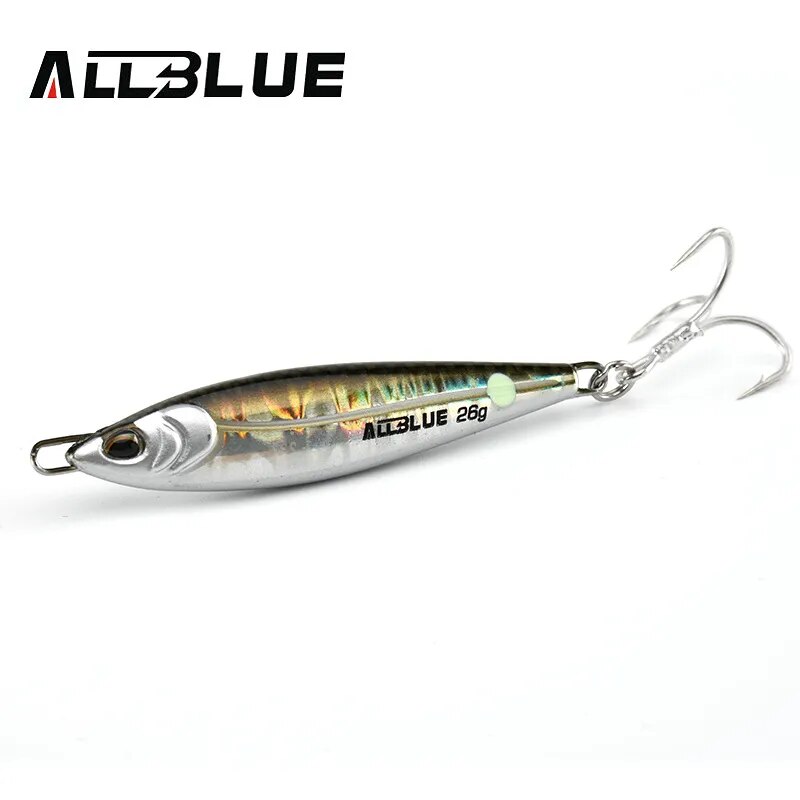 Fishing Lure Spoon - ALLBLUE LEVIN Plantilla de Metal, cebo