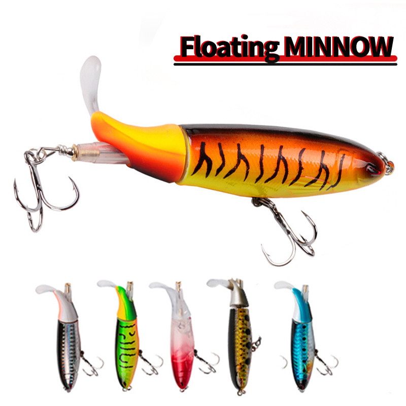 Fishing Lure Popper - Whopper Plopper Popper Propeller Topwater Señuelos