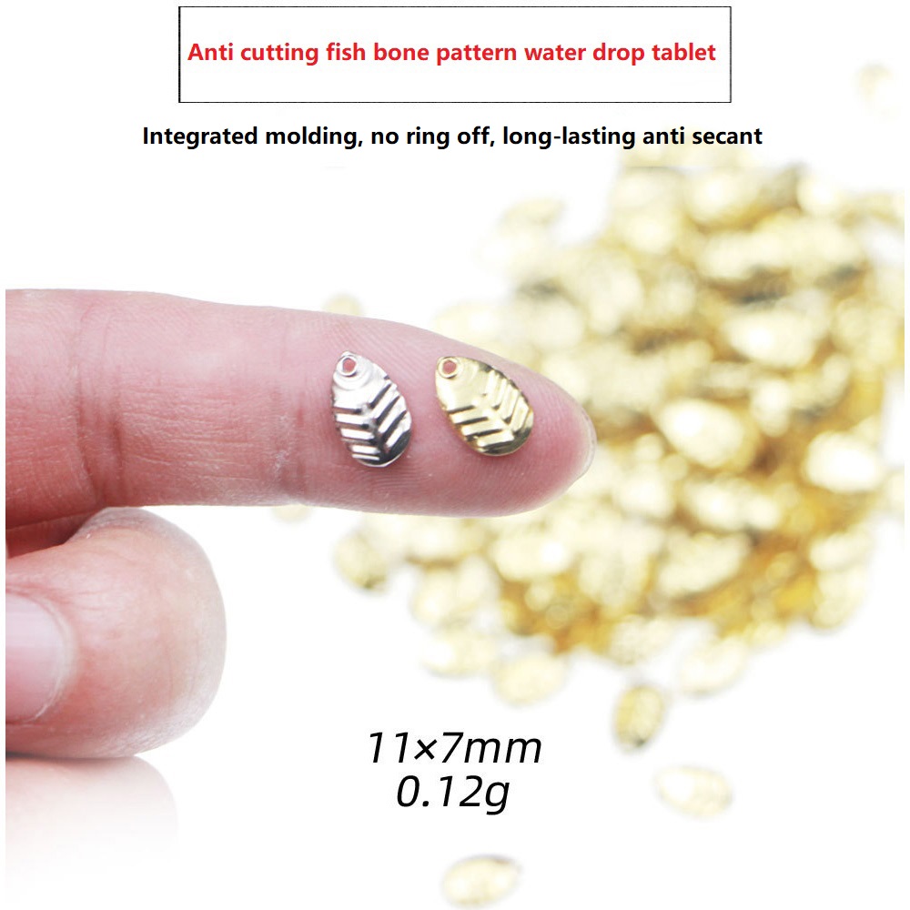 Fishing Lure Accessories - 50 unids/lote DIY Spinner de pesca