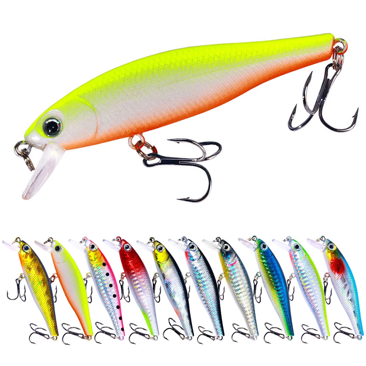 Fishing Lure Jerkbait - Minnow manivela Wobbler Jerkbait señuelo de