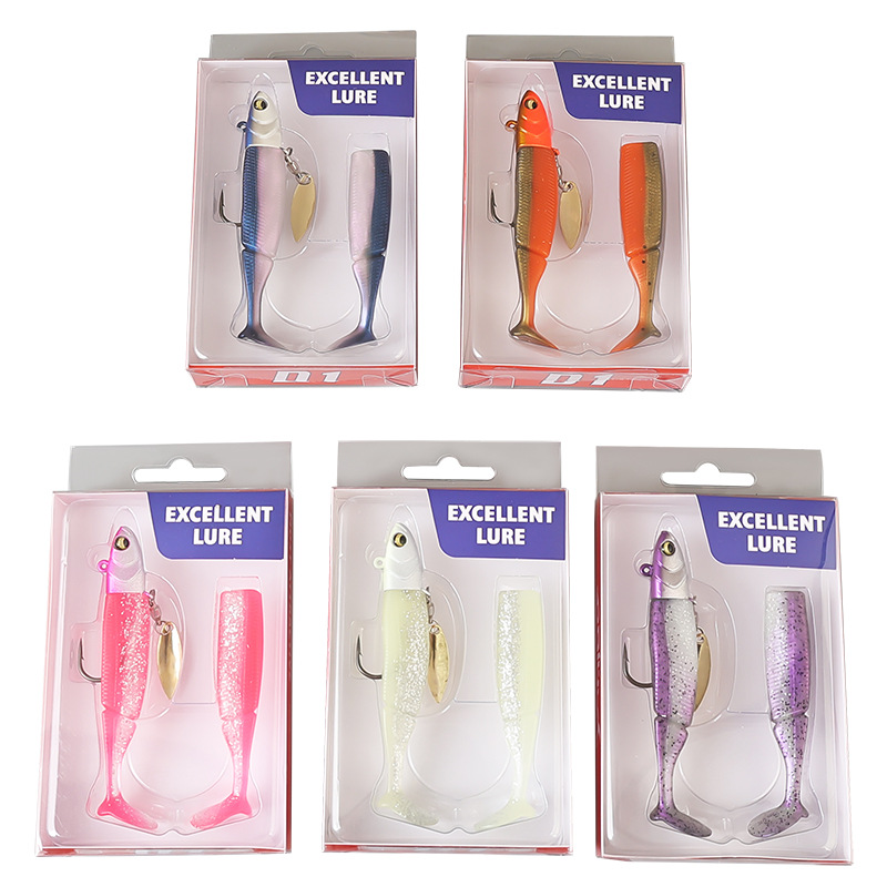 Fishing Lure Blade Bait - 1 señuelo de pesca blando tipo