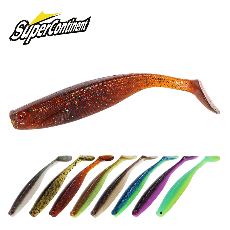 Fishing Lure Swimbait - 2022 supercontinente ShadTeez 5cm/7cm/10cm Pike Zander