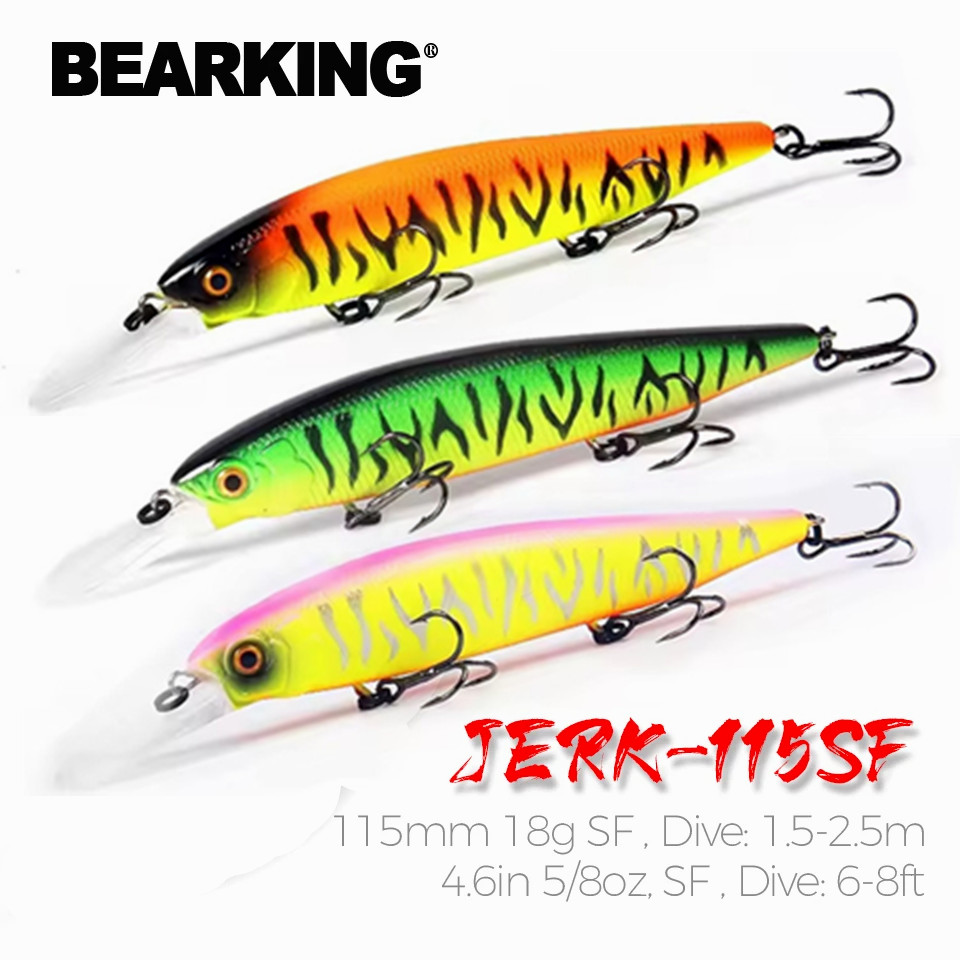 Fishing Lure Jerkbait - Señuelos de pesca Bearking M116 de