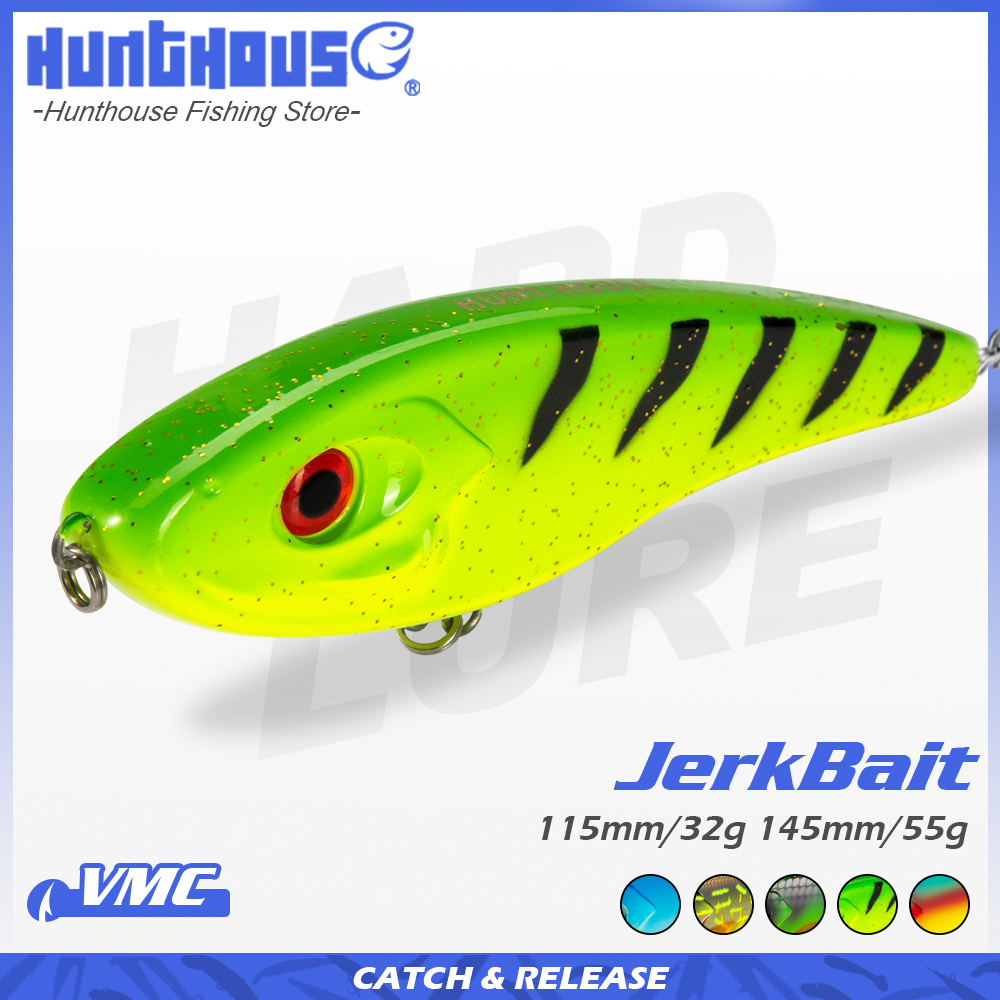 Fishing Lure Jerkbait - Señuelo de Pesca Hunthouse Jerkbait Musky