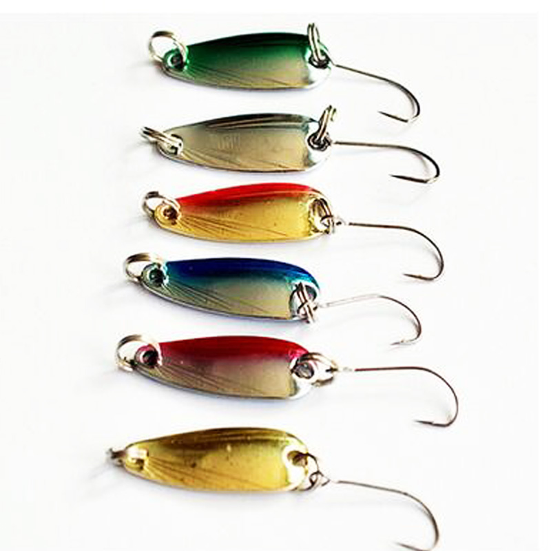 Fishing Lure Spoon - TOMA 10 Uds 2,5g pesca cuchara