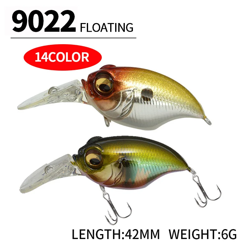 Fishing Lure Crankbait - Señuelo de Pesca Wobbler con agarre