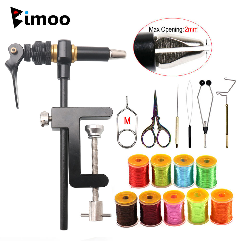 Fishing Lure Spinner - Bimoo 360 ° Tornillo de banco