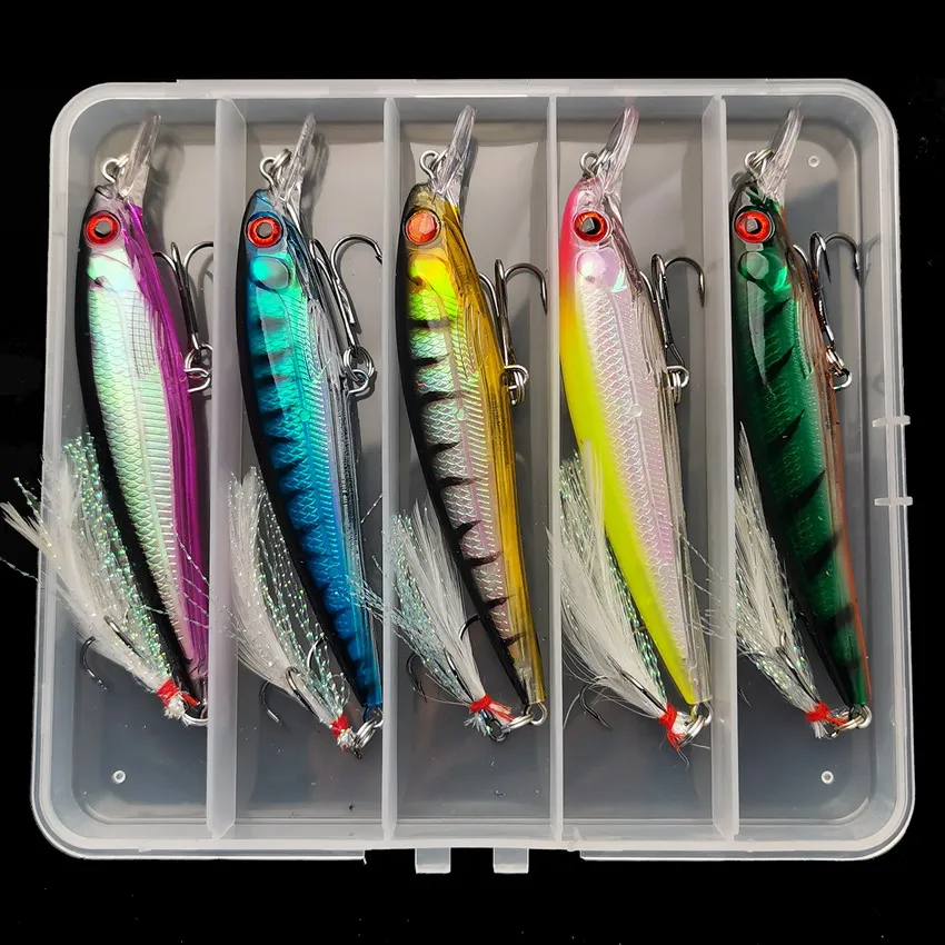 Fishing Lure Box - Señuelo de pesca Minnow biónico con