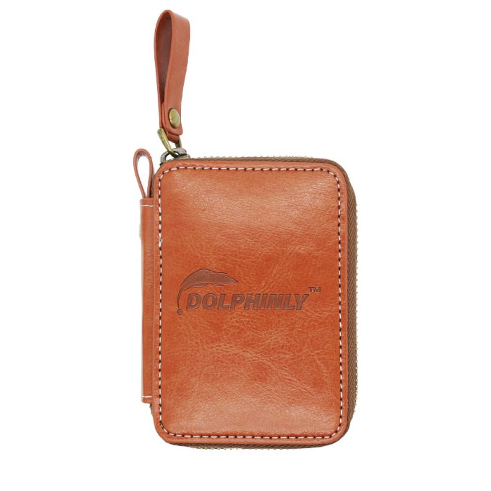 Fishing Lure Jig - Estuche de Pesca de Cuero PU