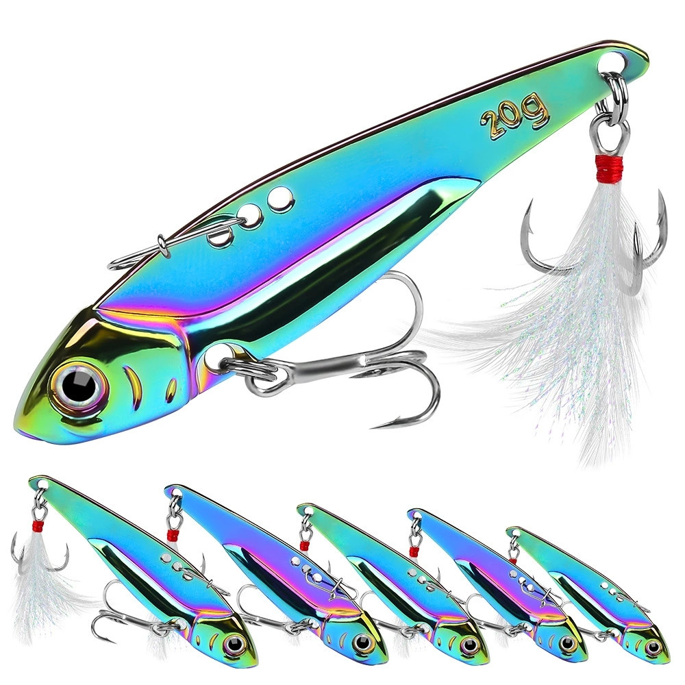 Fishing Lure Blade Bait - Señuelo Metálico Vibrador News Vib Blade