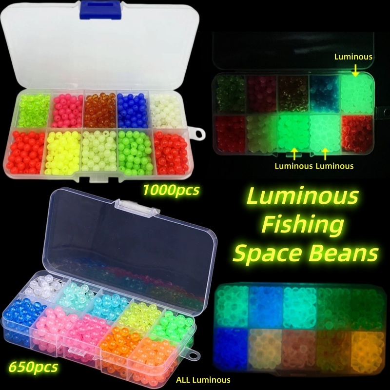 Fishing Lure Box - 1000 piezas de cuentas luminosas para