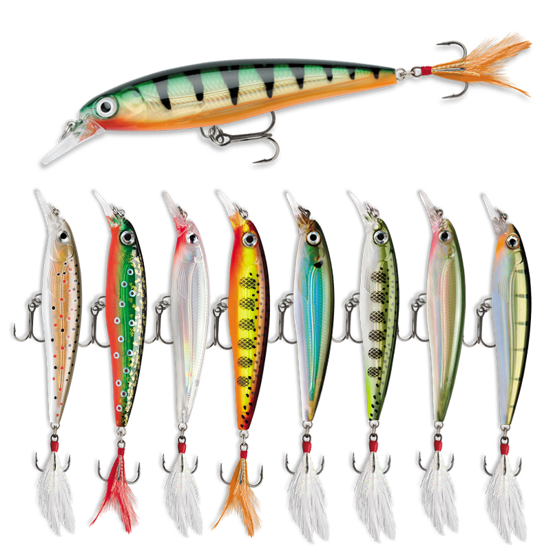 Fishing Lure Spoon - Señuelos de pesca flotantes para pececillos,