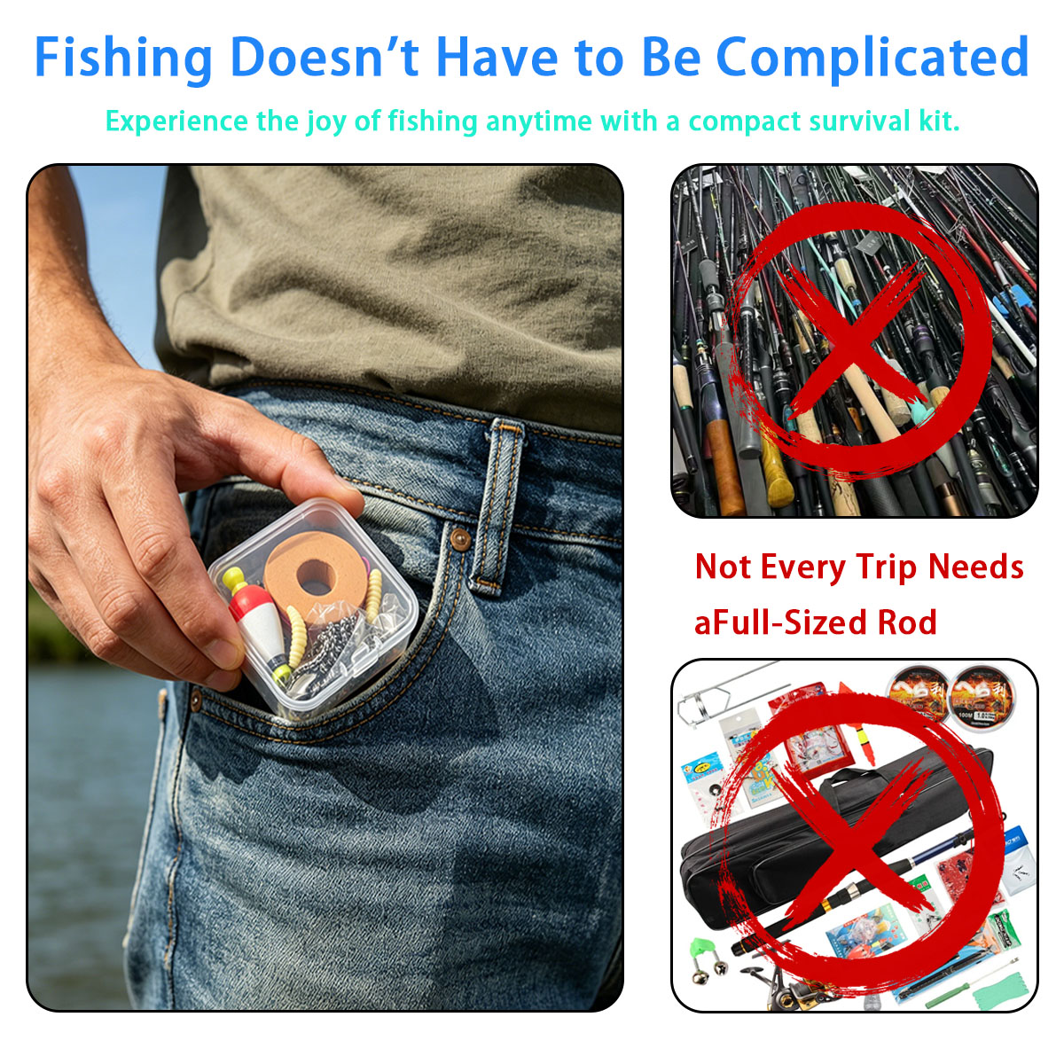 Fishing Lure Making Kit - Juego de equipo de pesca de