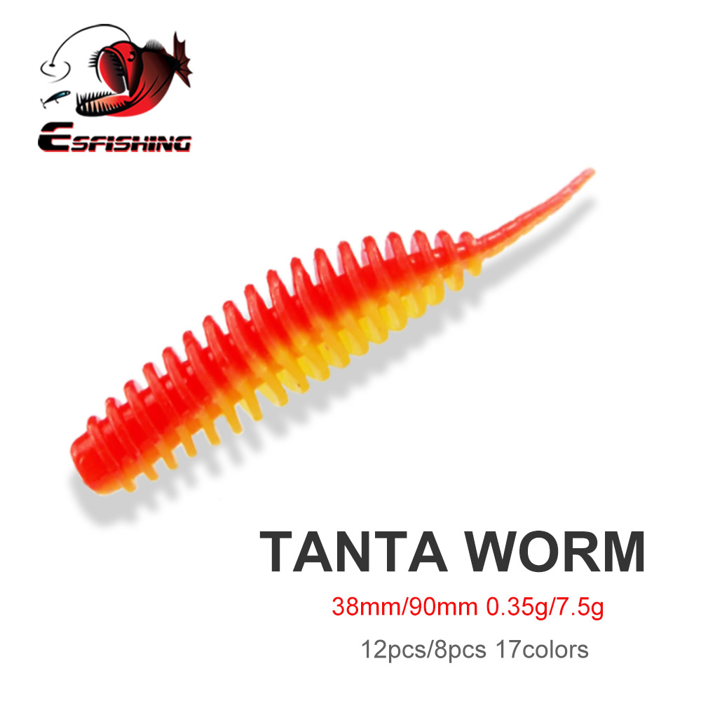 Fishing Lure Swimbait - ESFISHING Señuelo de Pesca Tipo Gusano