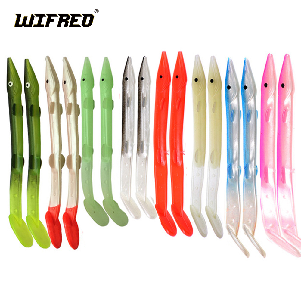 Fishing Lure Soft Plastic - WIFREO 10 Uds cebo de plástico