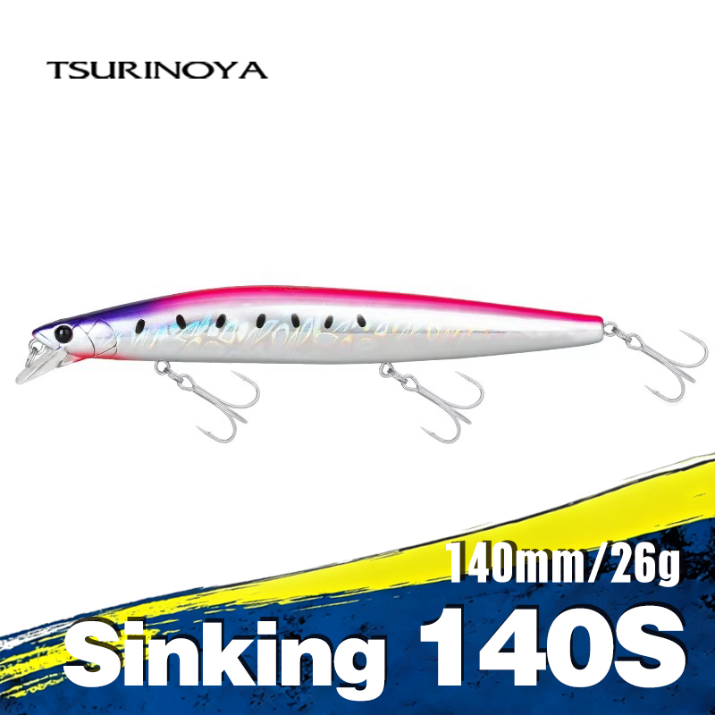 Fishing Lure Jerkbait - TSURINOYA 140mm 26g STINGER 140S sistema