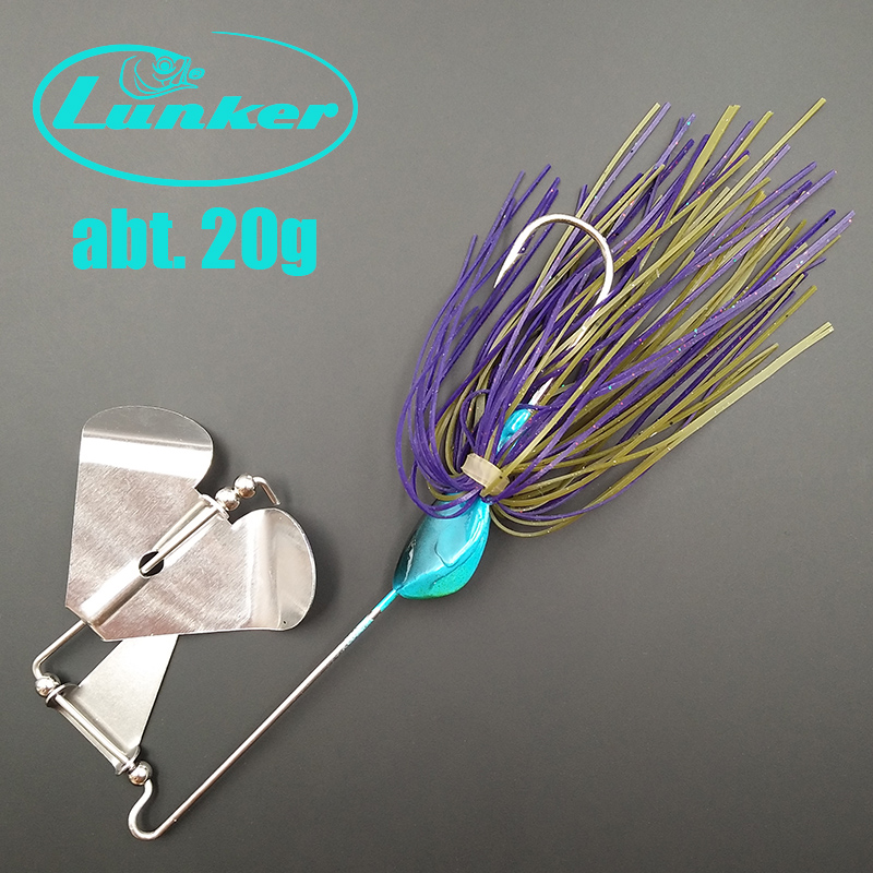 Fishing Lure Blade Bait - Wusanban Lunker Spinner cebos señuelo de