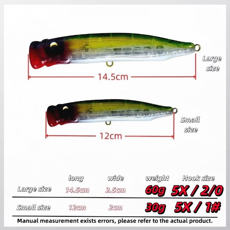 Señuelo de Pesca de Superficie - Fishing Lure Buzzbait reseña y precio