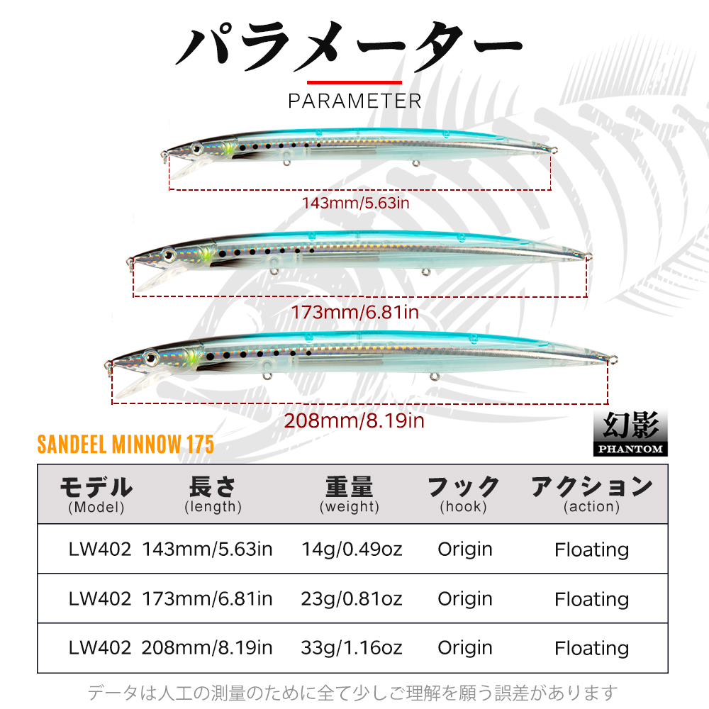 Hunthouse-señuelo de pesca flo - Fishing Lure Jerkbait reseña y precio