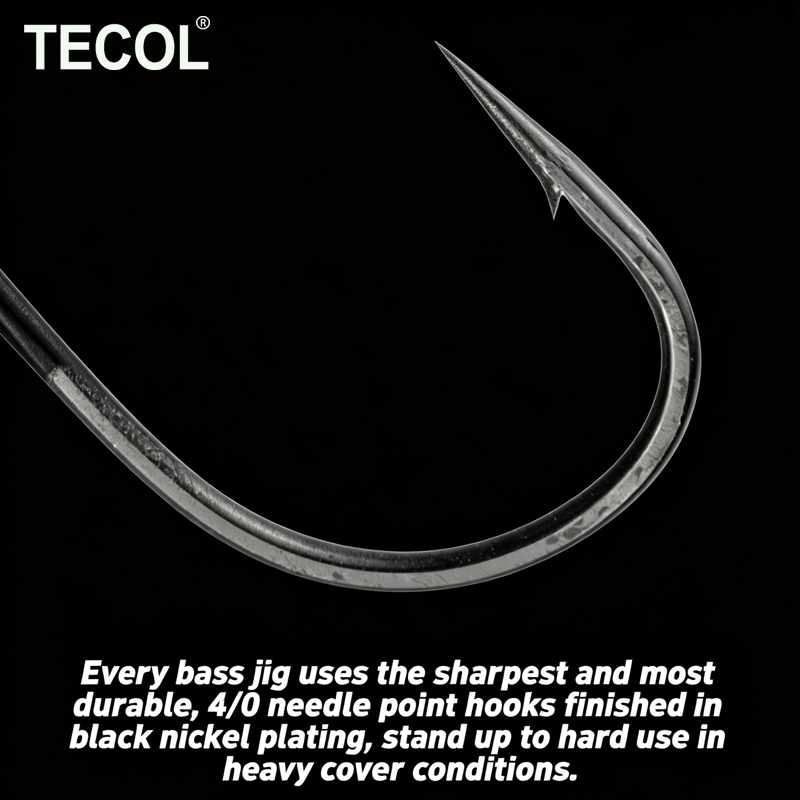TECOL 10G Jig de goma con fald - Fishing Lure Buzzbait reseña y precio