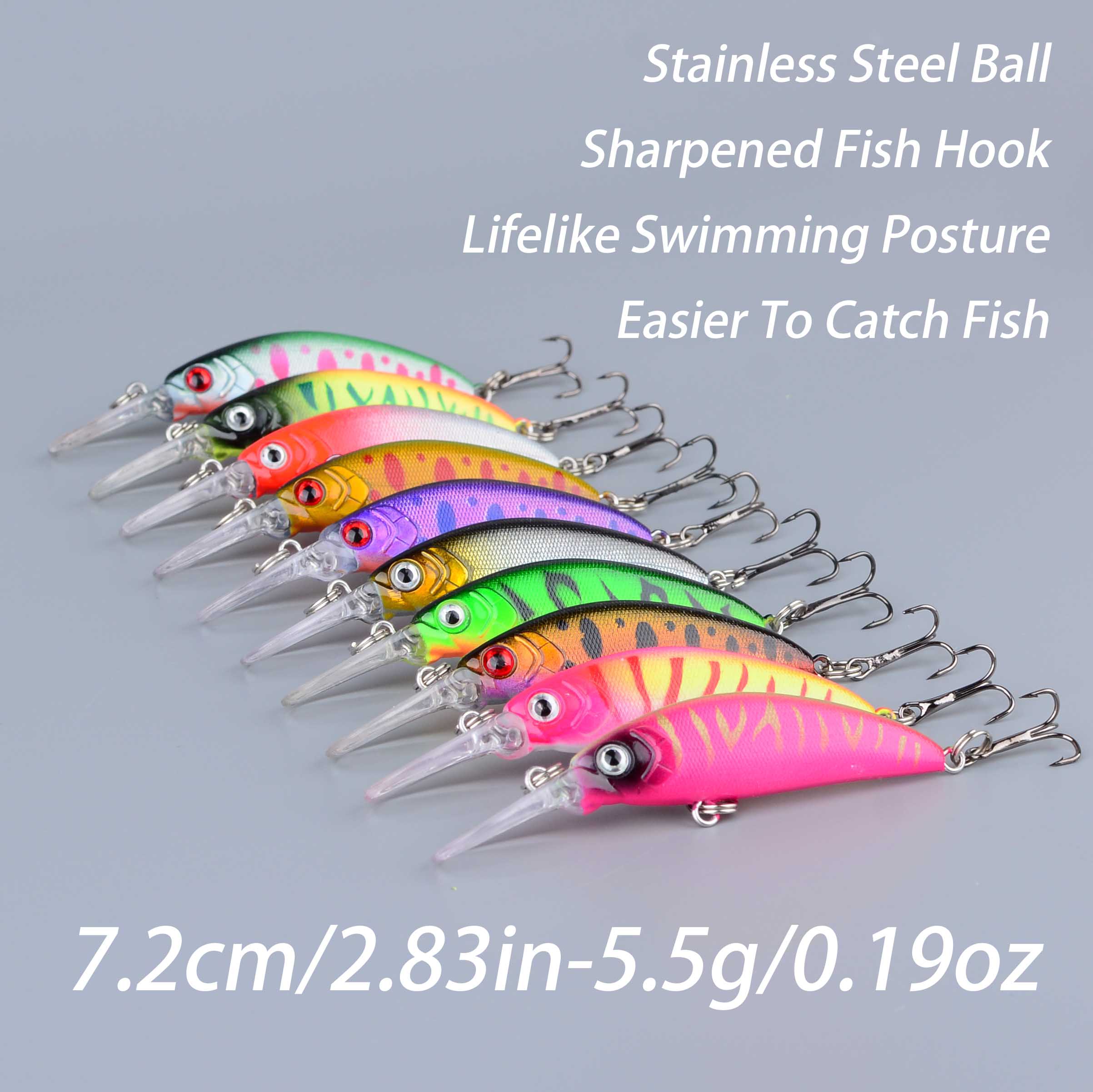 Señuelo de pesca artificial du - Fishing Lure Jerkbait reseña y precio