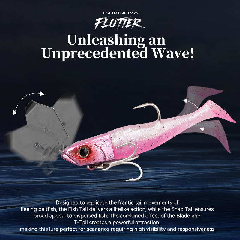 TSURINOYA FLUTTER 110mm 32g Se - Fishing Lure Blade Bait reseña y precio