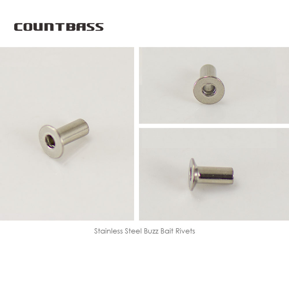 COUNTBASS 50 Uds tuerca de rem - Fishing Lure Buzzbait reseña y precio
