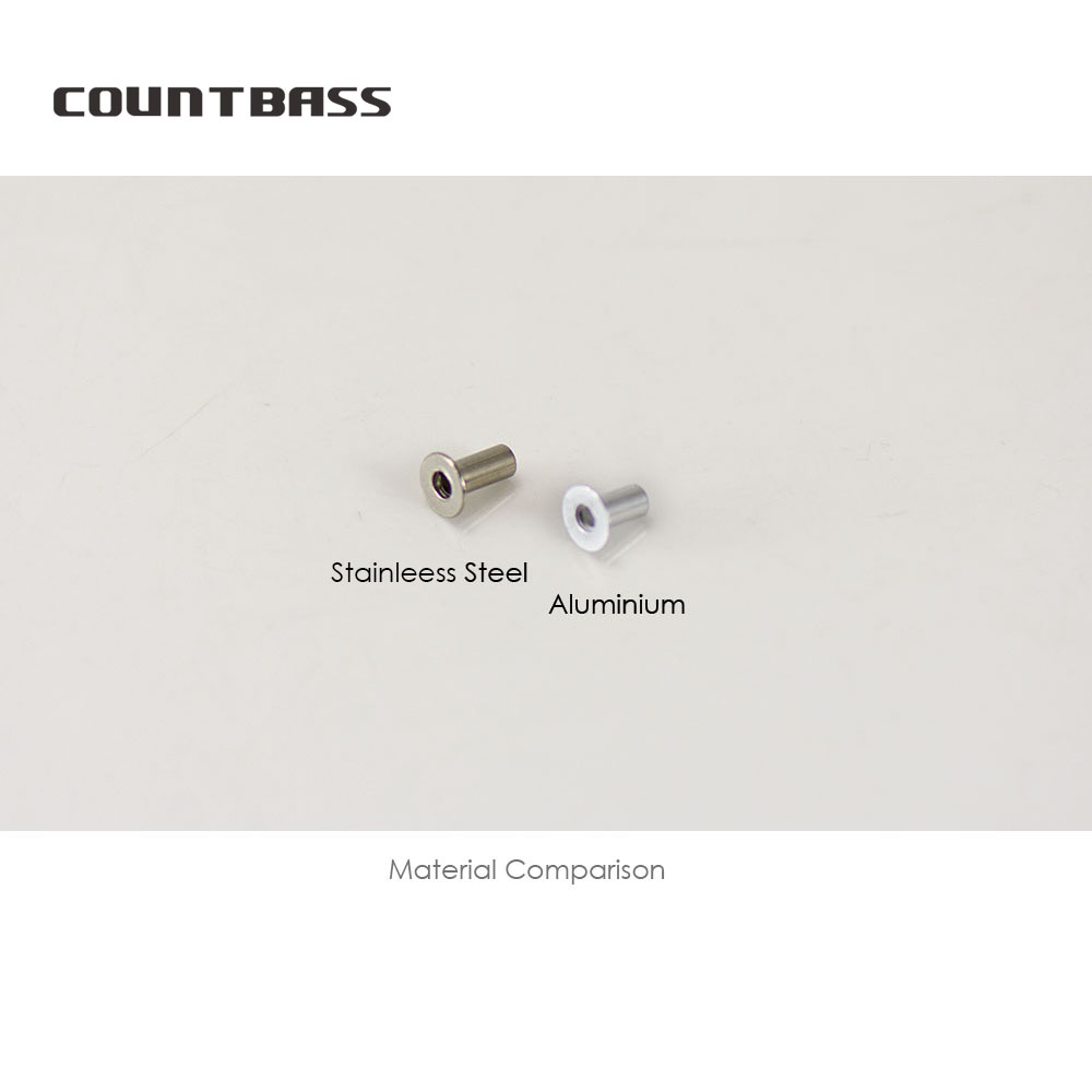 COUNTBASS 50 Uds tuerca de rem - Fishing Lure Buzzbait reseña y precio