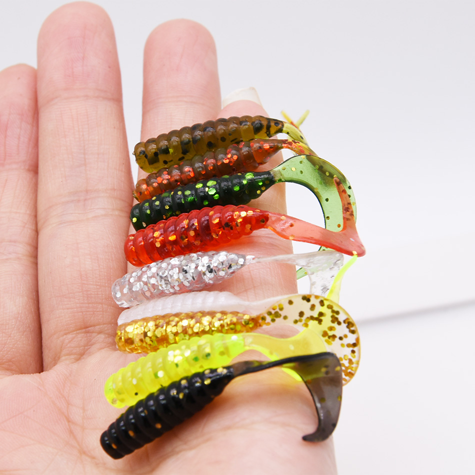 JYJ 5 unids/bolsa 1g anzuelo c - Fishing Lure Soft Plastic reseña y precio