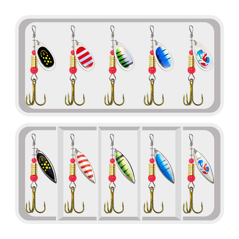 Señuelo de pesca Spinner, cuch - Fishing Lure Spoon reseña y precio