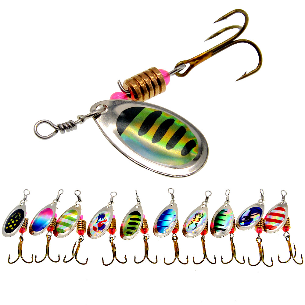 Señuelo de pesca Spinner, cuch - Fishing Lure Spoon reseña y precio