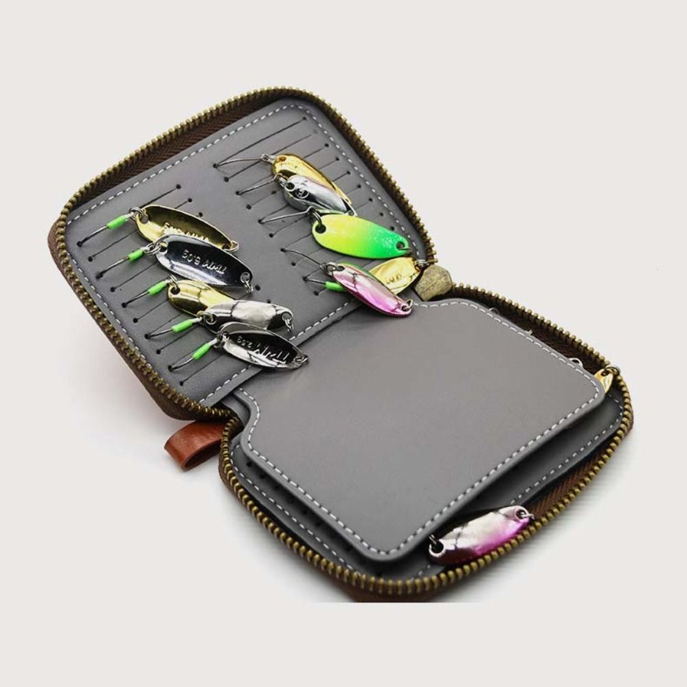 Bolsa de Pesca de Cuero PU, Es - Fishing Lure Jig reseña y precio