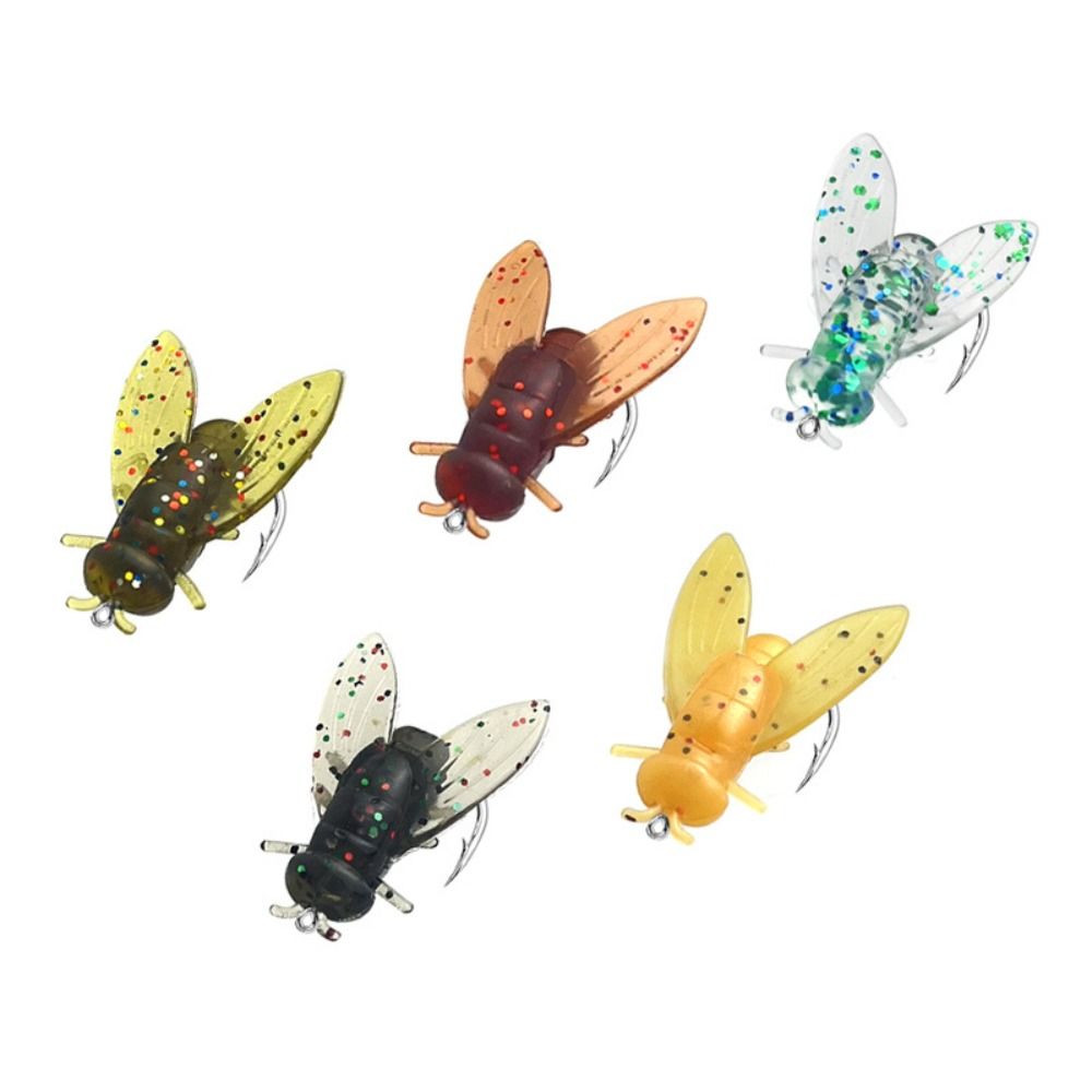 20 piezas moscas de pesca con  - Fishing Lure Soft Plastic reseña y precio