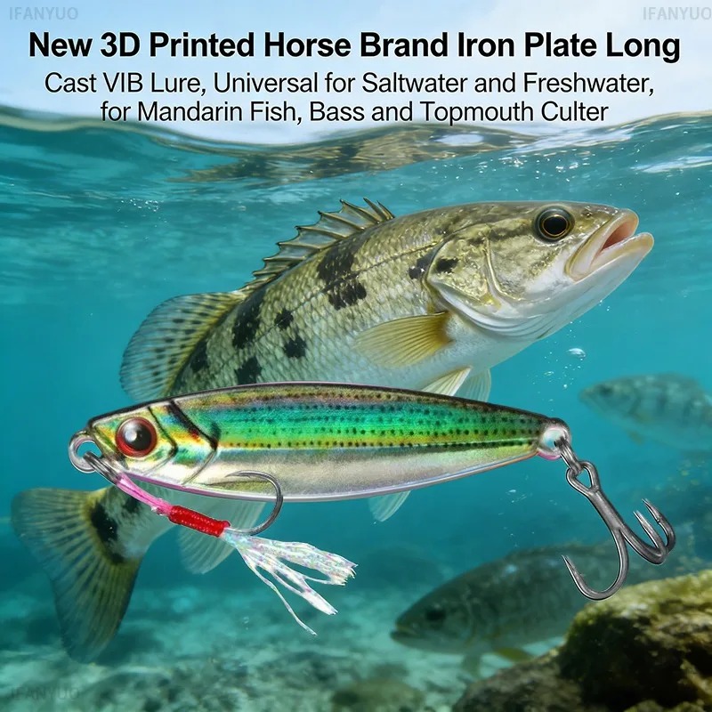 Señuelo de Pesca VIB de Metal  - Fishing Lure Blade Bait reseña y precio