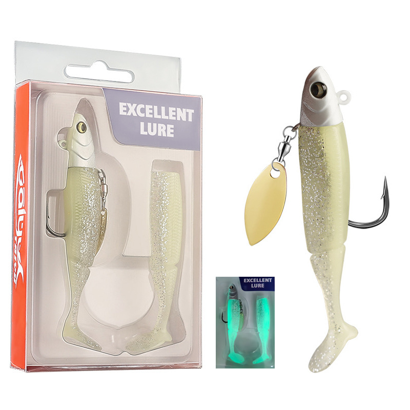 1 señuelo de pesca blando tipo - Fishing Lure Blade Bait reseña y precio