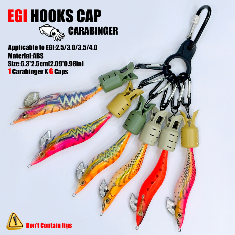Gorros de anzuelo de calamar y - Fishing Lure Jig reseña y precio