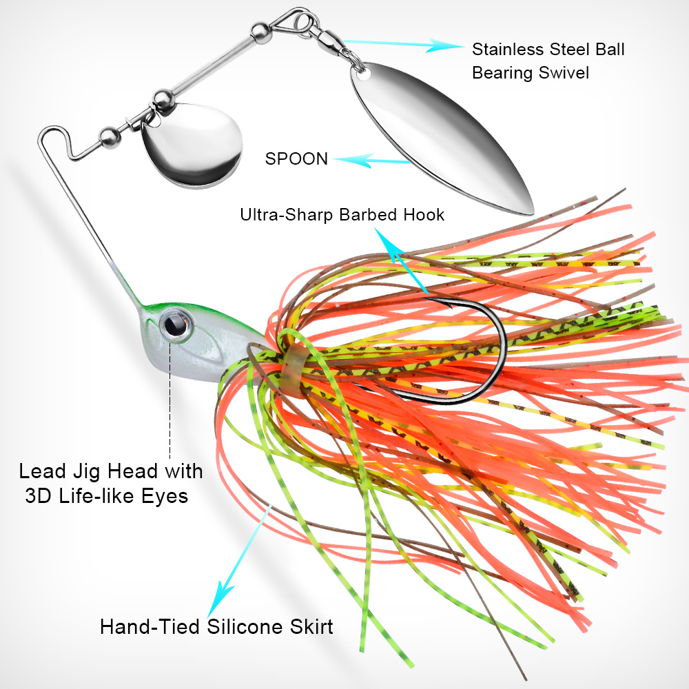 Señuelo de pesca Proberos 10/1 - Fishing Lure Buzzbait reseña y precio