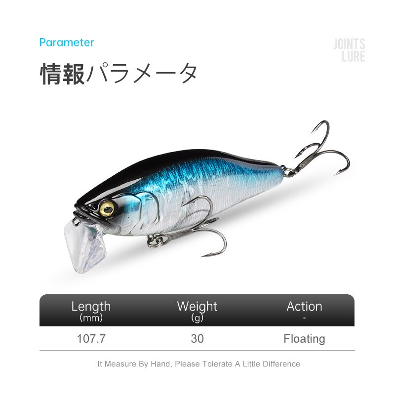 I-JACK Minnow Señuelos de Pesc - Fishing Lure Swimbait reseña y precio
