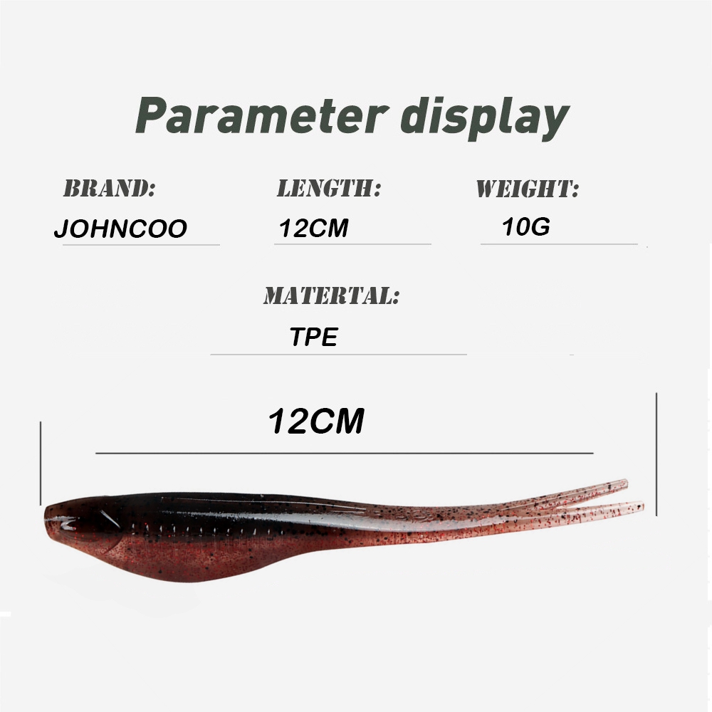 Señuelo flotante de plástico b - Fishing Lure Soft Plastic reseña y precio