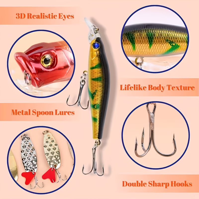 Calendario de Adviento de pesc - Fishing Lure Accessories reseña y precio