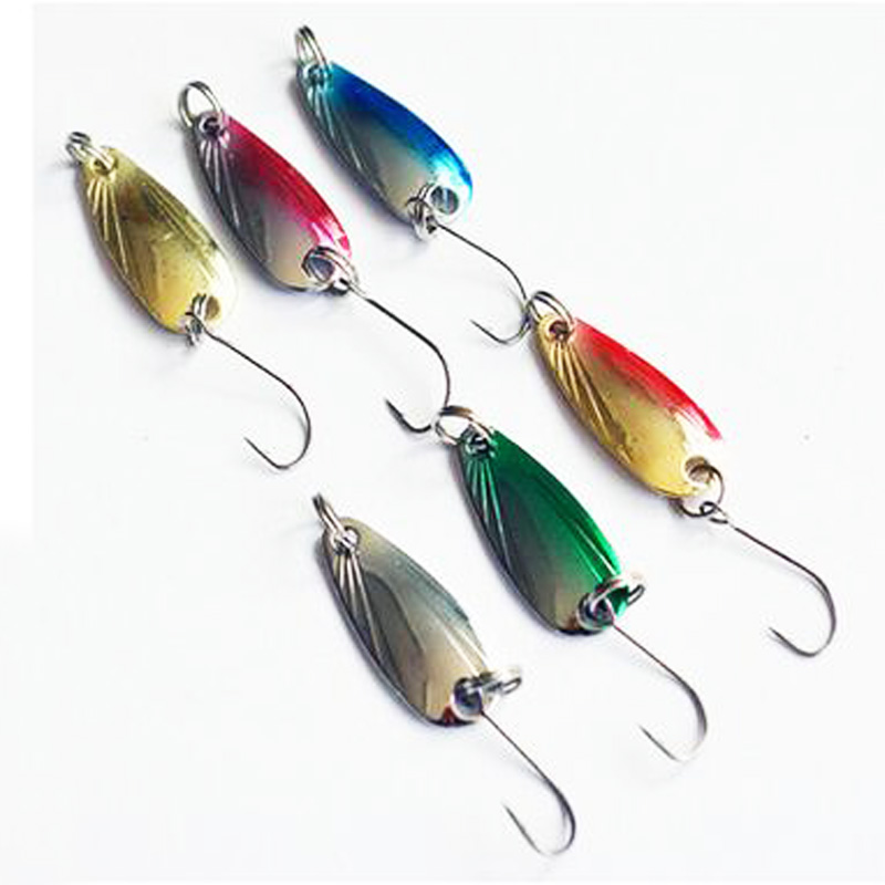 TOMA 10 Uds 2,5g pesca cuchara - Fishing Lure Spoon reseña y precio