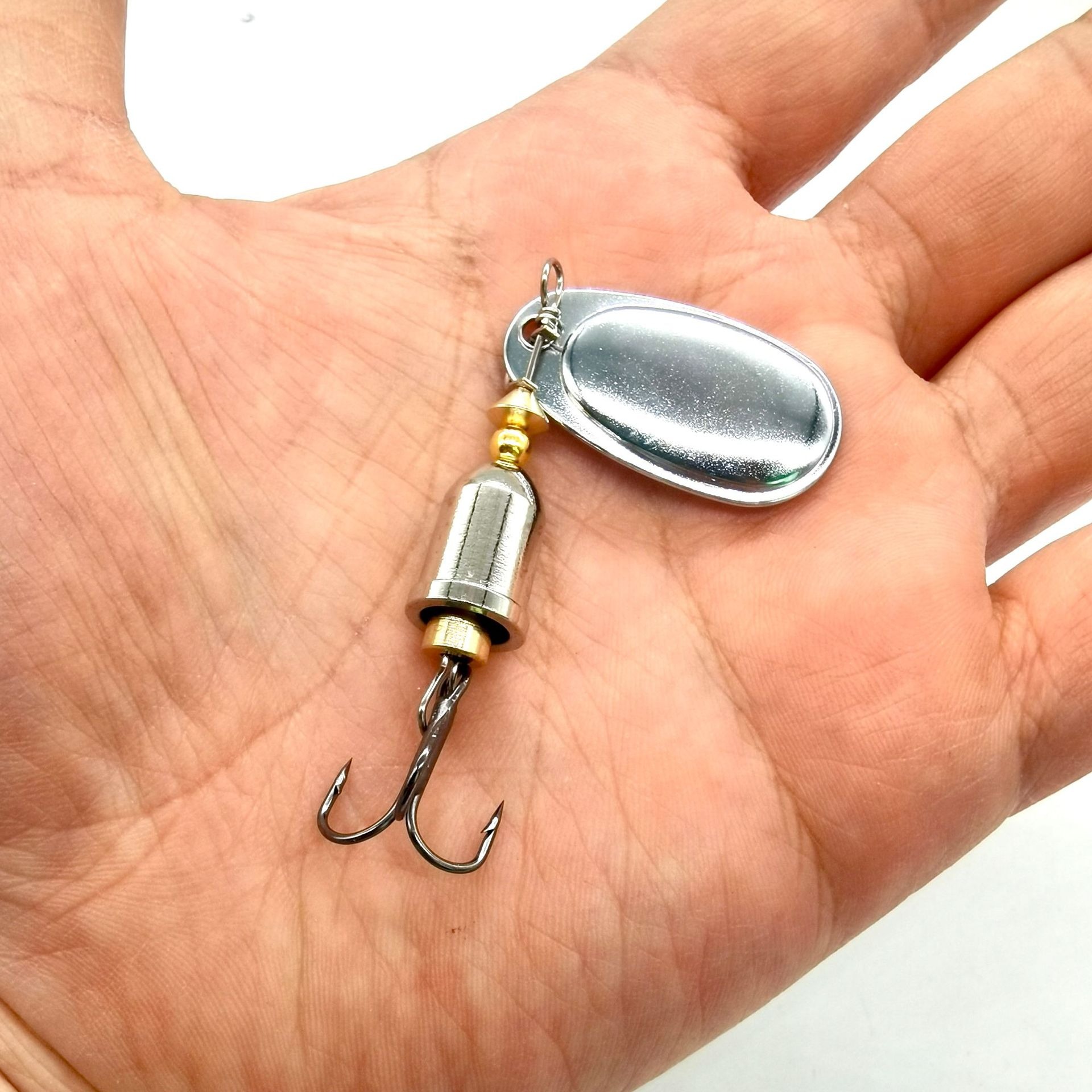 1 unidad de señuelo giratorio  - Fishing Lure Blade Bait reseña y precio