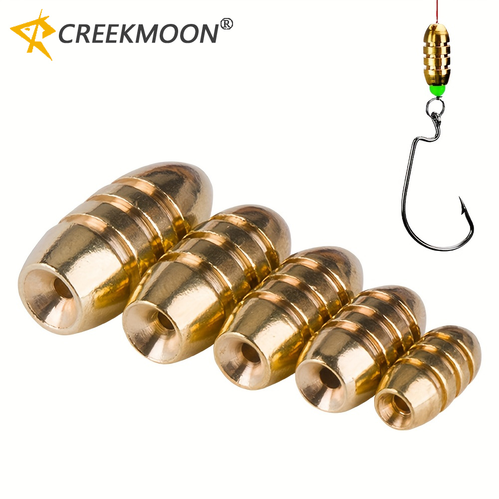 Plomo de pesca de cobre y lató - Fishing Lure Accessories reseña y precio