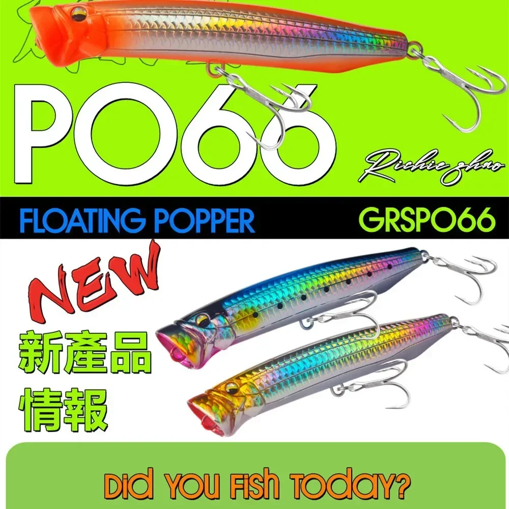 GREENSPIDER nuevo 120mm 29,5g  - Fishing Lure Popper reseña y precio