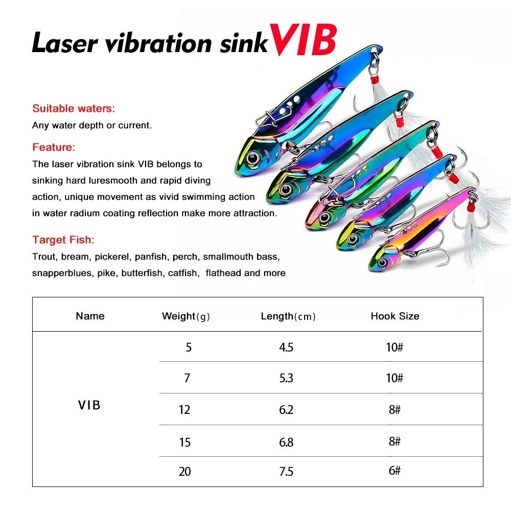 Señuelo Metálico Vibrador News - Fishing Lure Blade Bait reseña y precio