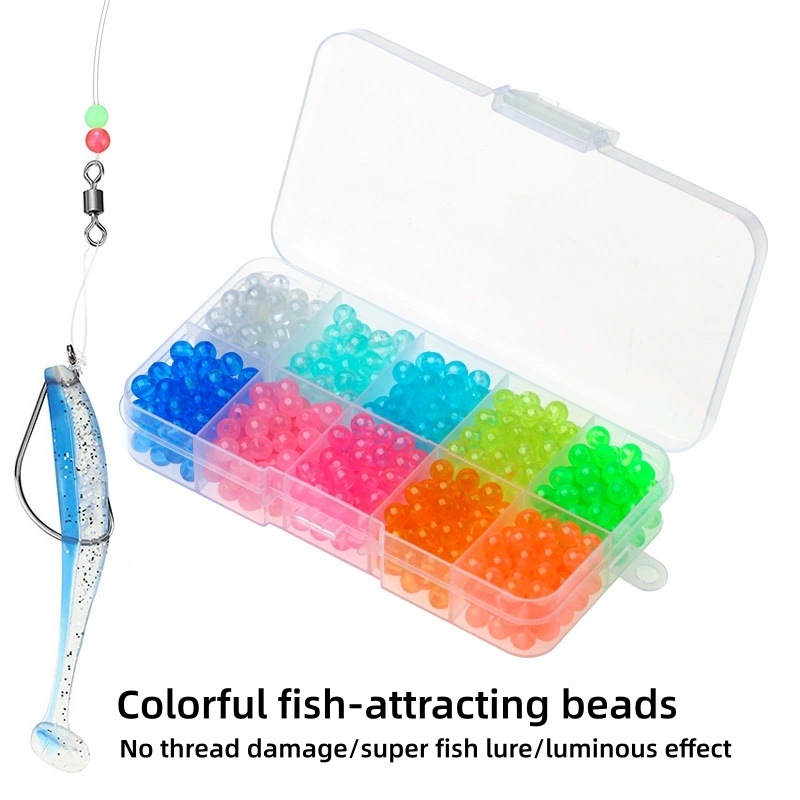 1000 piezas de cuentas luminos - Fishing Lure Box reseña y precio