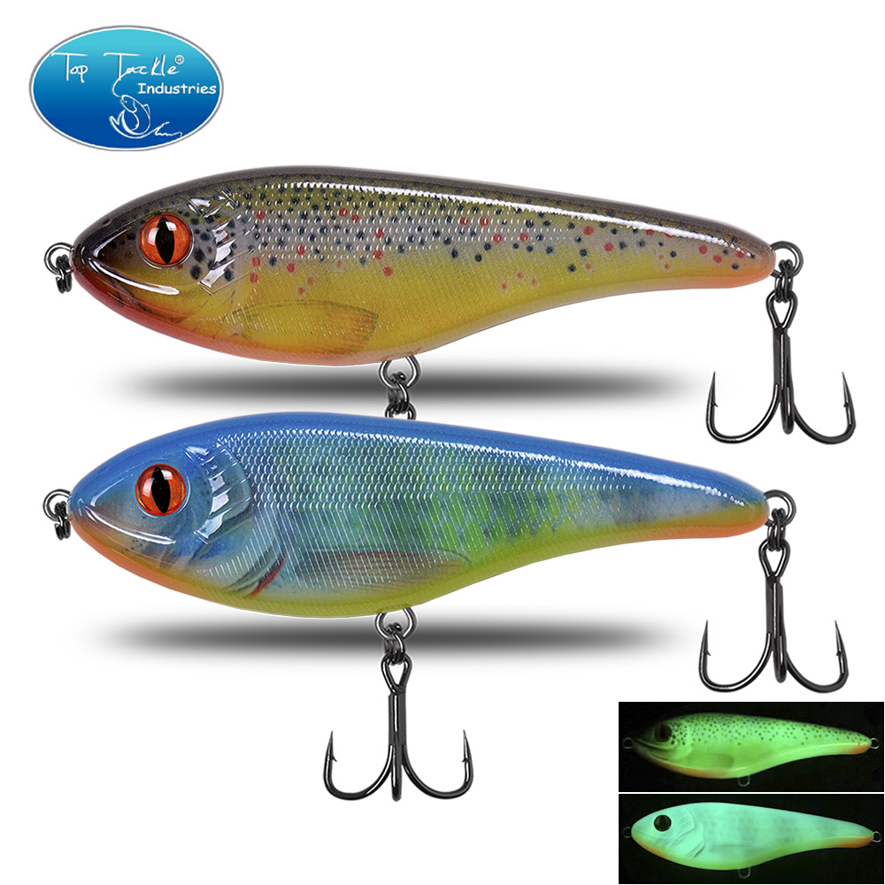 Señuelo CF Musky Pike, cebos d - Fishing Lure Jerkbait reseña y precio