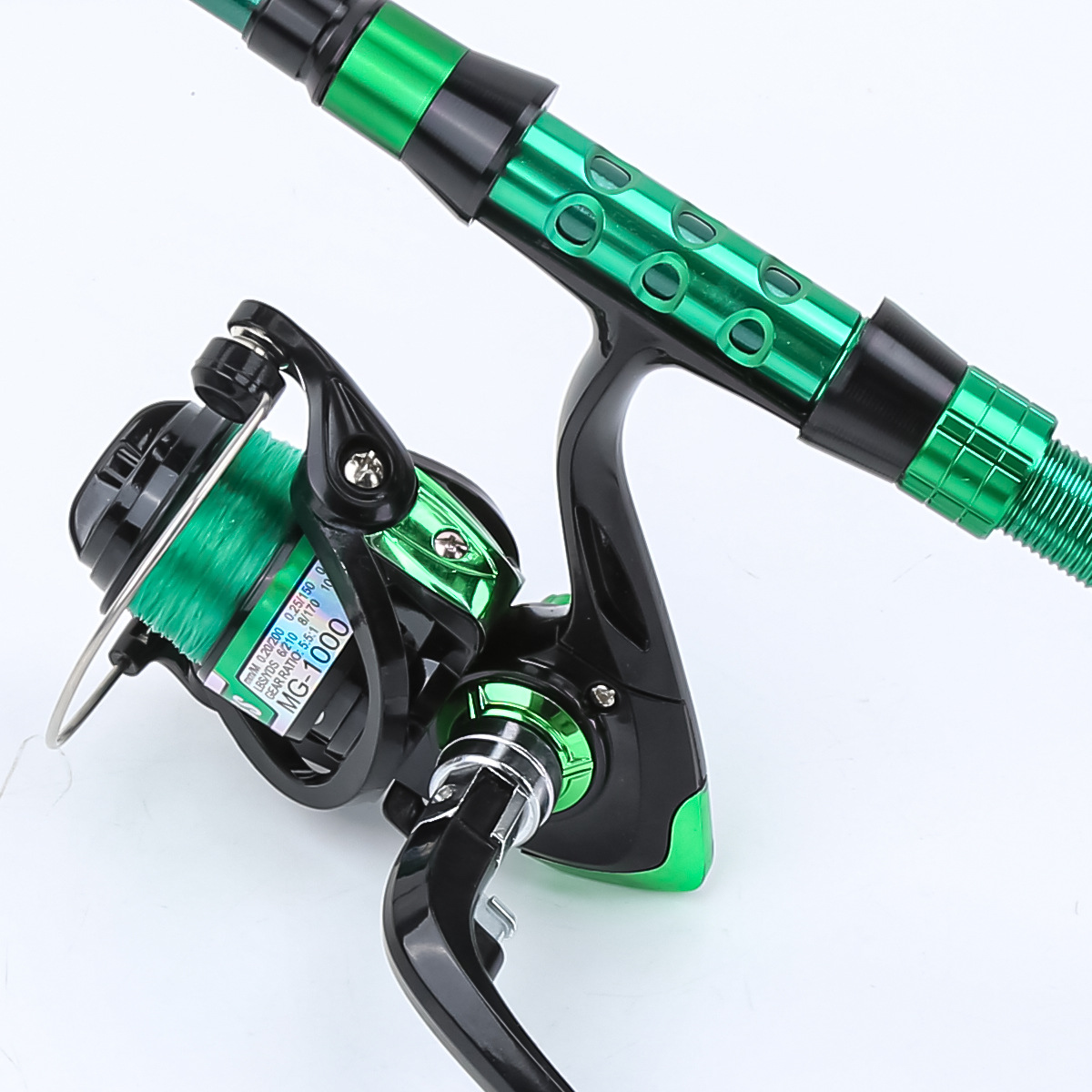 Caña de Pescar Telescópica de  - Fishing Lure Box reseña y precio