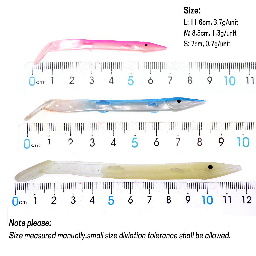 WIFREO 10 Uds cebo de plástico - Fishing Lure Soft Plastic reseña y precio